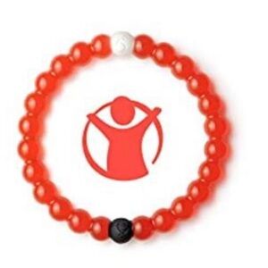 Lokai red Save the Children bracelet